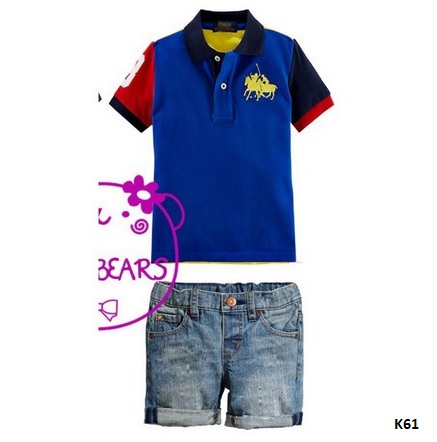 setelan baju celana pendek anak